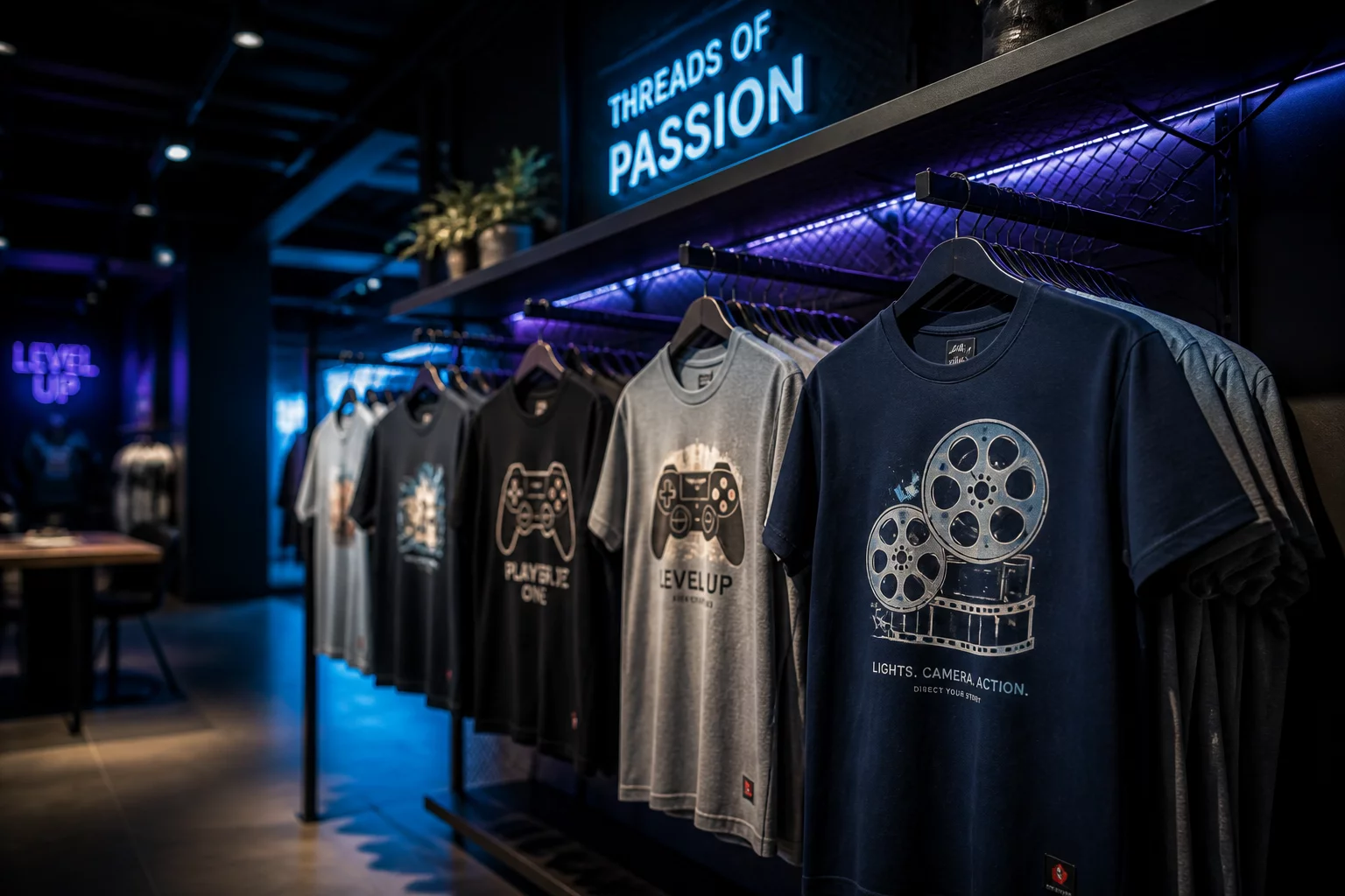 Koleksi Kaos Gaming dan Cinema